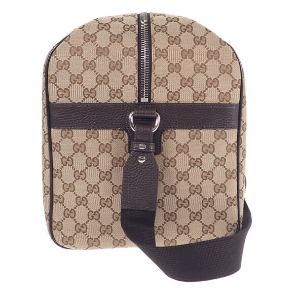 Authentic Gucci GG Canvas Boston Duffle Bag - Picture 4 of 11